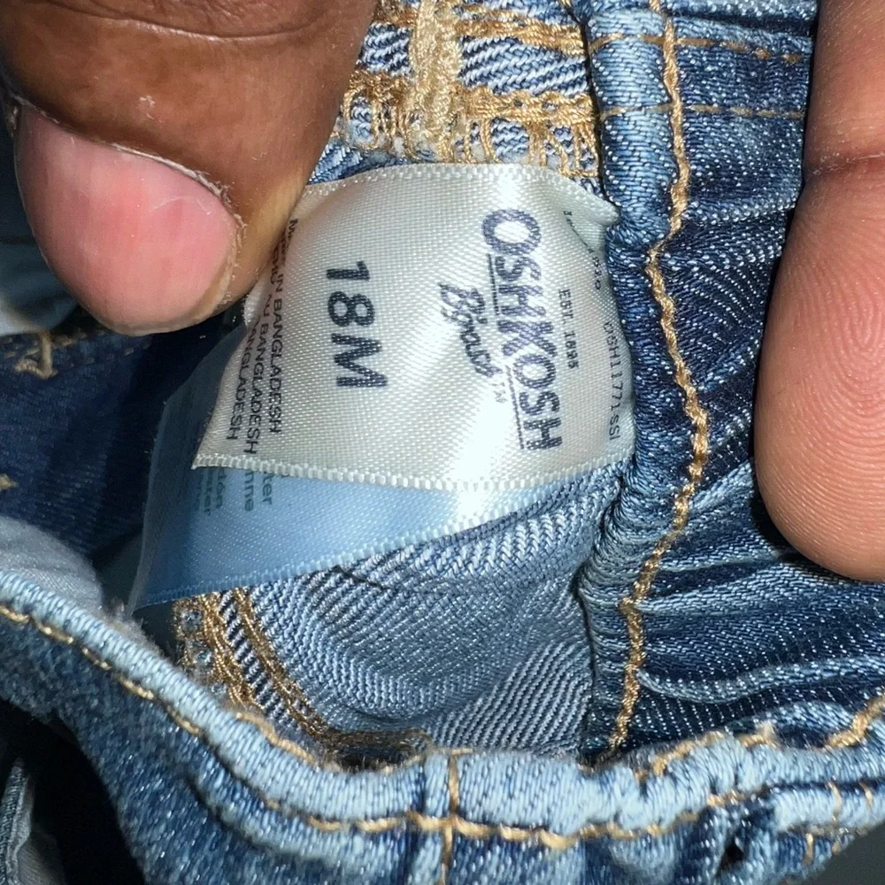 OshKosh‎ B'gosh Classic Blue Denim Pants